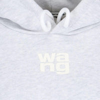 Alexander Wang Essential Terry Hoodie W/Puff Paint Logo