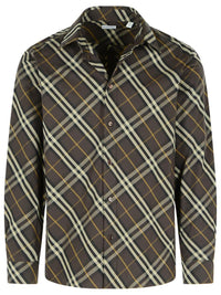 Burberry Brown Cotton Shirt