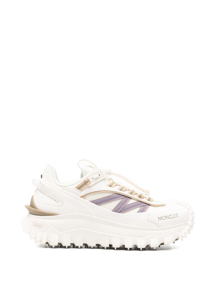 Moncler Trailgrip Beige Sneakers With A Sporty Design