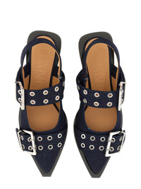 Ganni Ballerina With Buckle