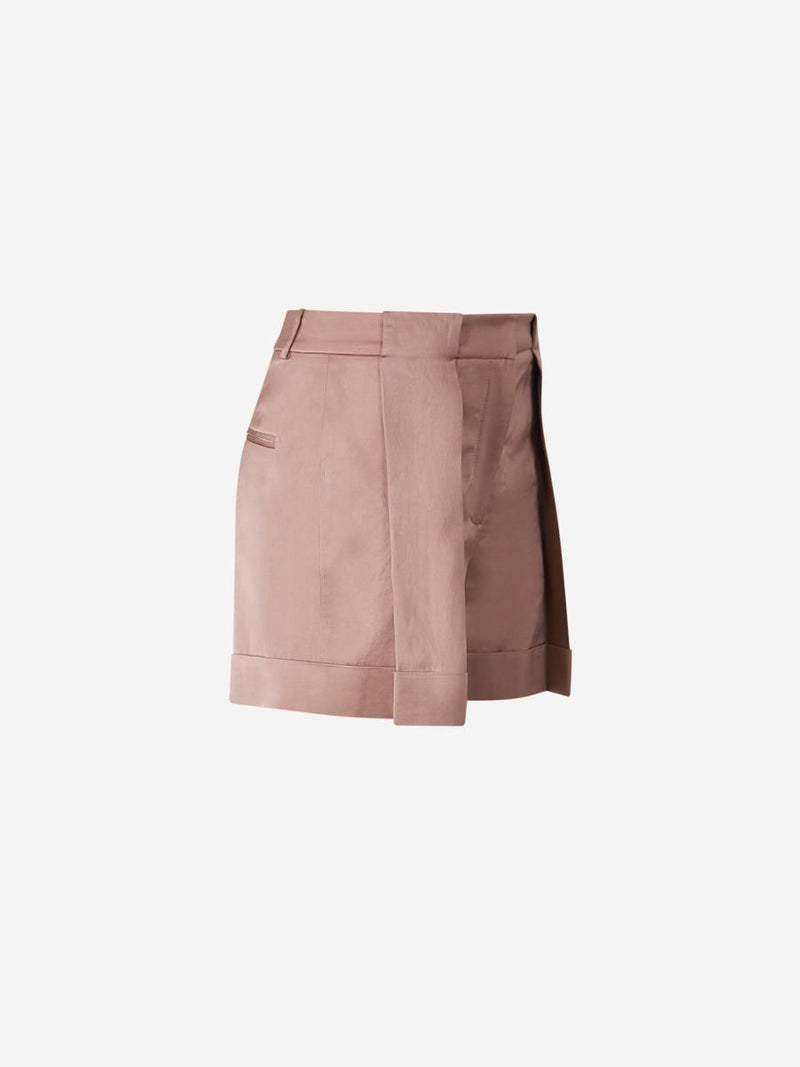 Balmain Satin Plank Bermuda Shorts