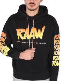 Aries Sweatshirt With Logo Print Unisex