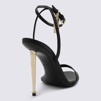 Tom Ford Black Leather Sandals