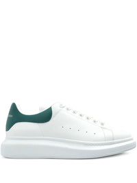 Alexander McQueen Oversized Sneakers In White/Green Shoes