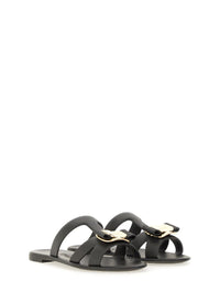 Salvatore Ferragamo Slide Sandal "New Vara"