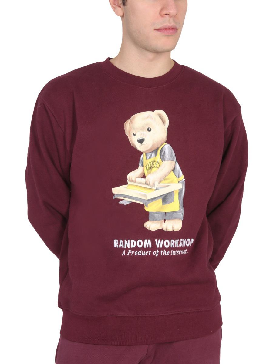 Market Random Workshop Bear Sweatshirt Unisex
