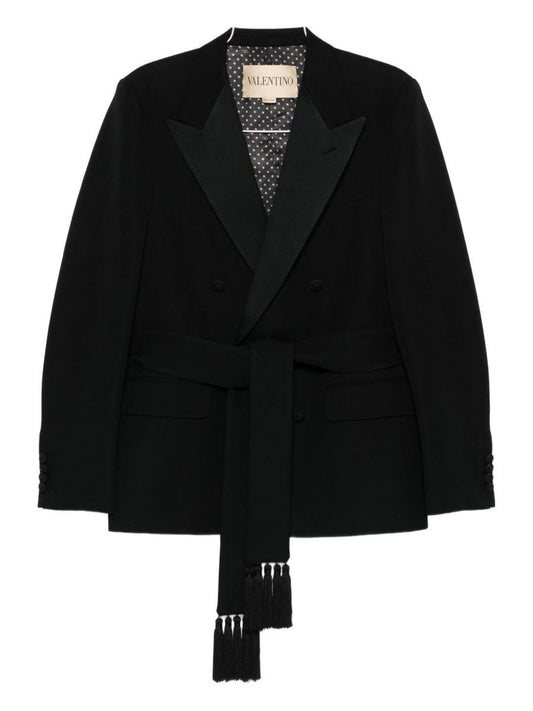Valentino Garavani Wool Double-Breasted Jacket