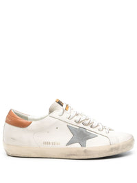 Golden Goose Sneakers 'Super-Star' In White And Orange