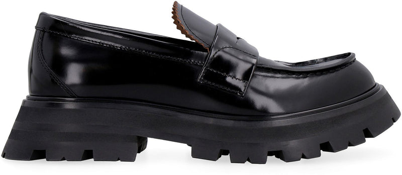 Alexander McQueen Wander Leather Loafers