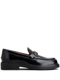 Tod'S Loafers With Clamp And Oval Logo Shoes