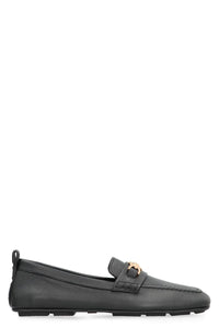Versace Driver Leather Loafers