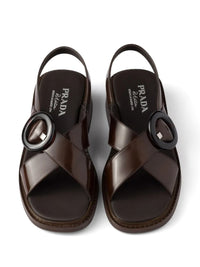 Prada Buckled Sandals
