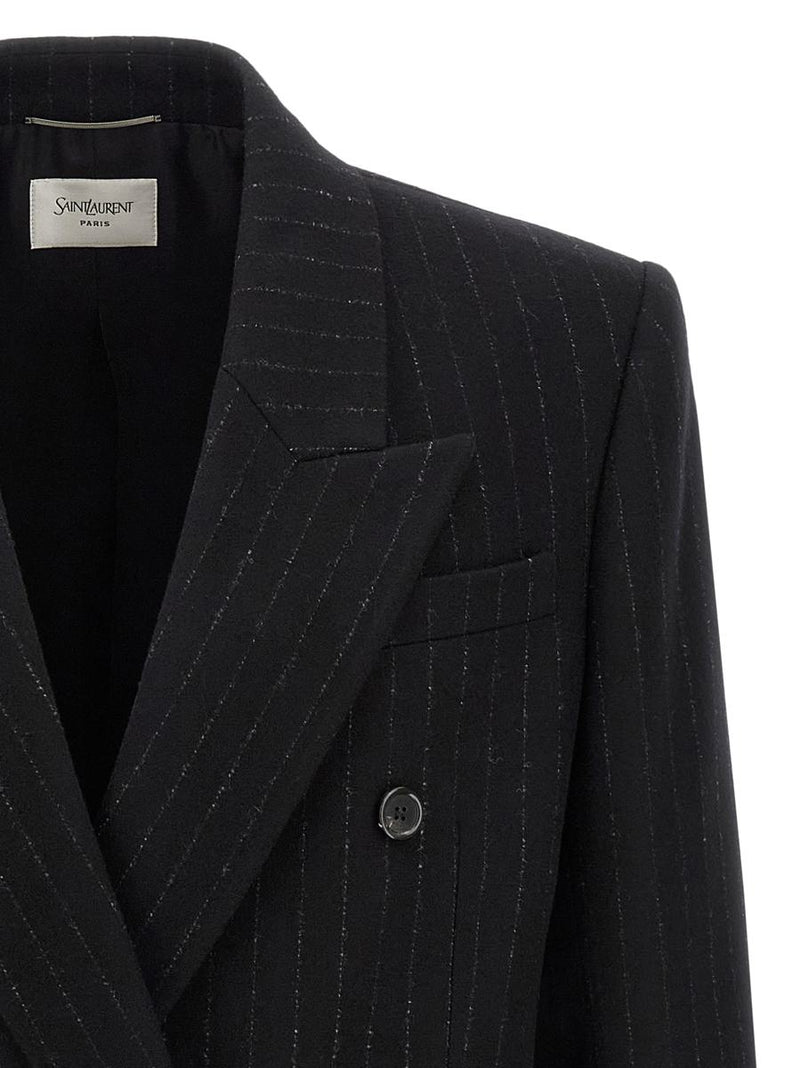 Saint Laurent Pinstripe Blazer