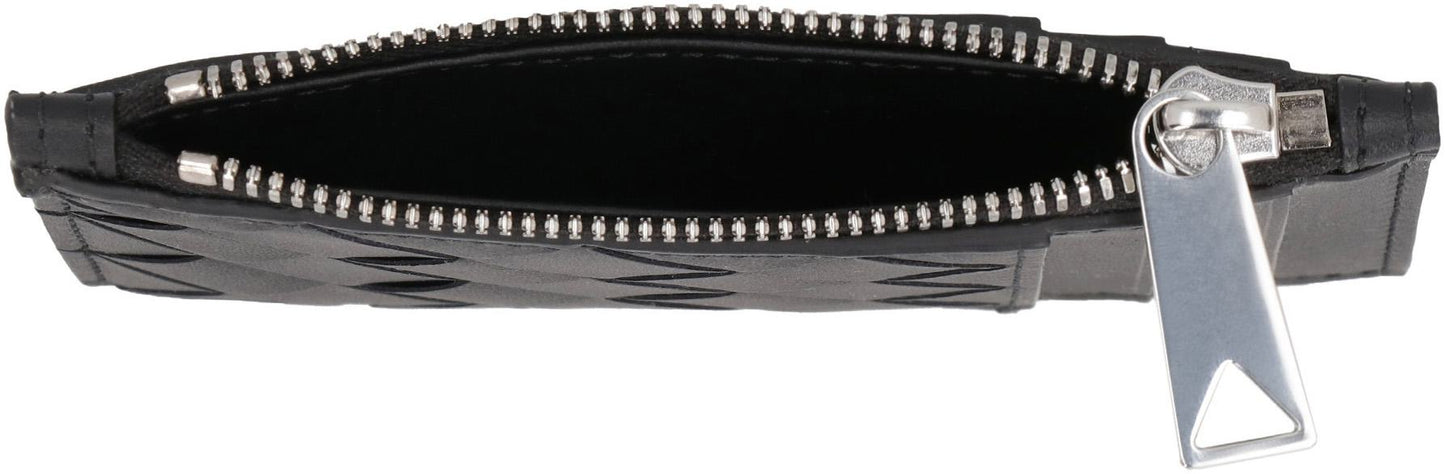 Bottega Veneta Leather Card Holder