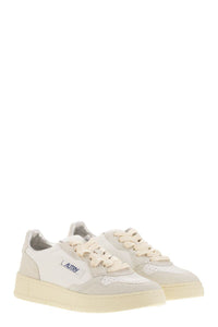 Autry Medalist Low - Sneakers With Two-Tone Glitter