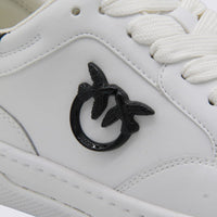Pinko White And Black Sneakers