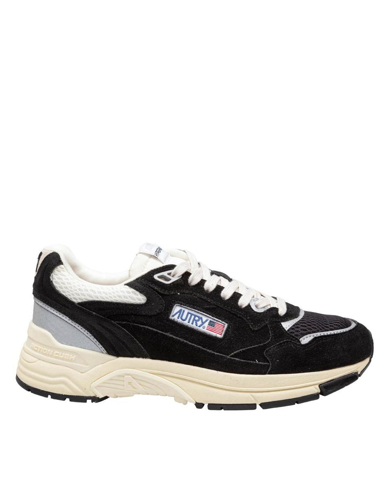 Autry Suede And Mesh Sneakers