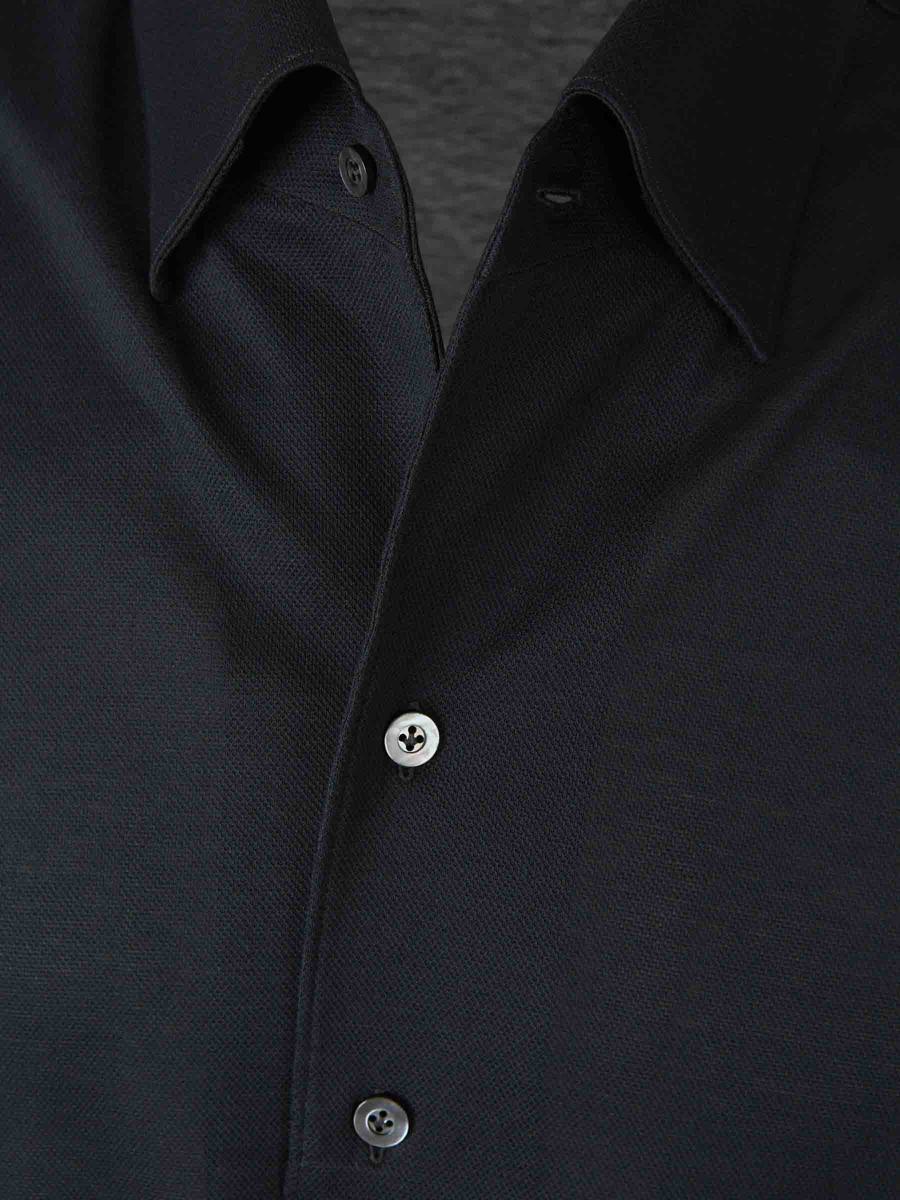 Fray Plain Cotton Shirt