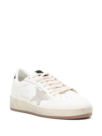 Golden Goose "Ballstar 2" Leather Upper And Spur Suede Star Shiny Leather Heel. Shoes