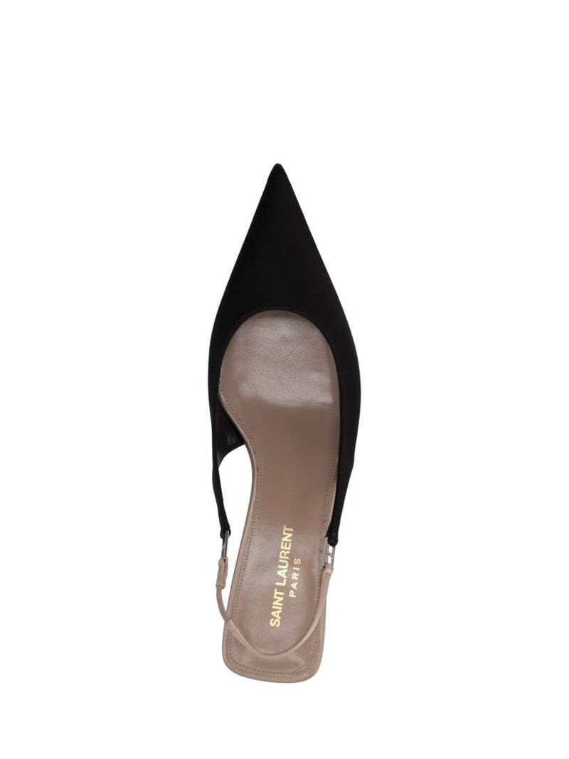 Saint Laurent 30Mm Cherish Slingback Pumps