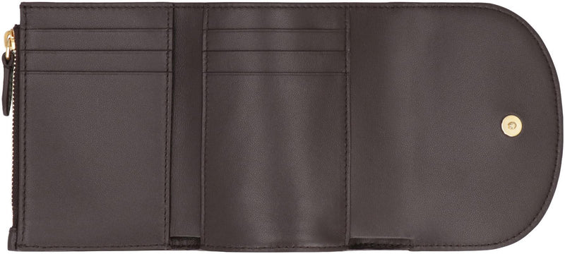 Burberry Highlands Coated Canvas Wallet