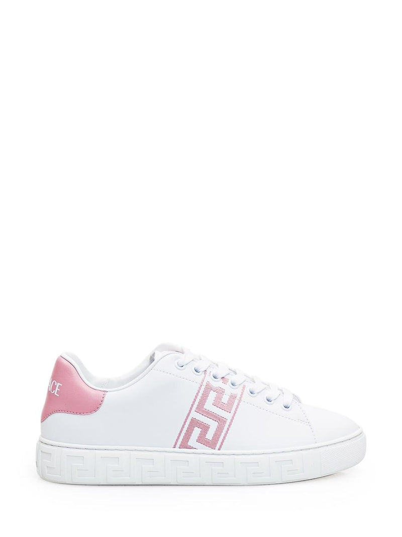 Versace Greek Sneaker With Crystals