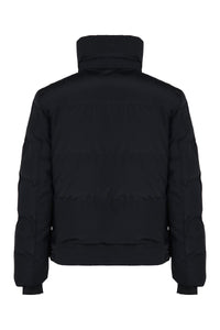 Fusalp Black Down Jacket Carlo With High Collar