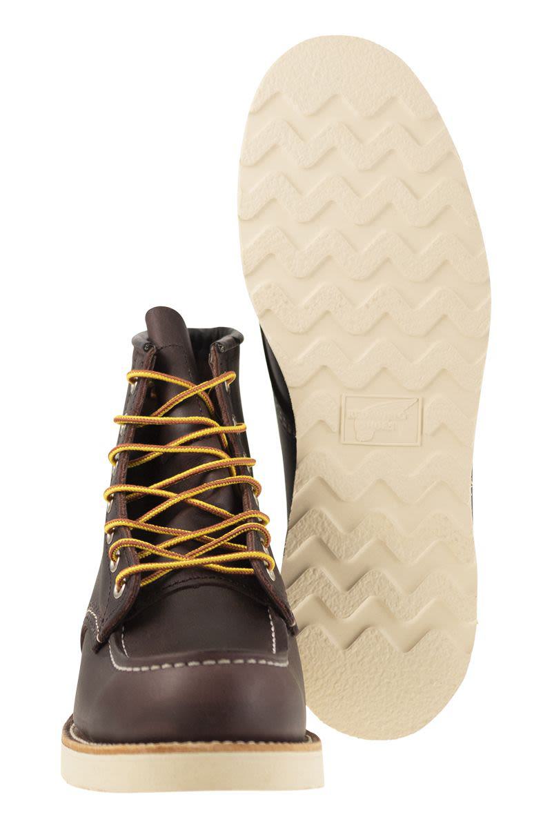 Red Wing Shoes Classic Moc - Leather Boot With Laces