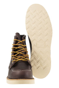 Red Wing Shoes Classic Moc - Leather Boot With Laces
