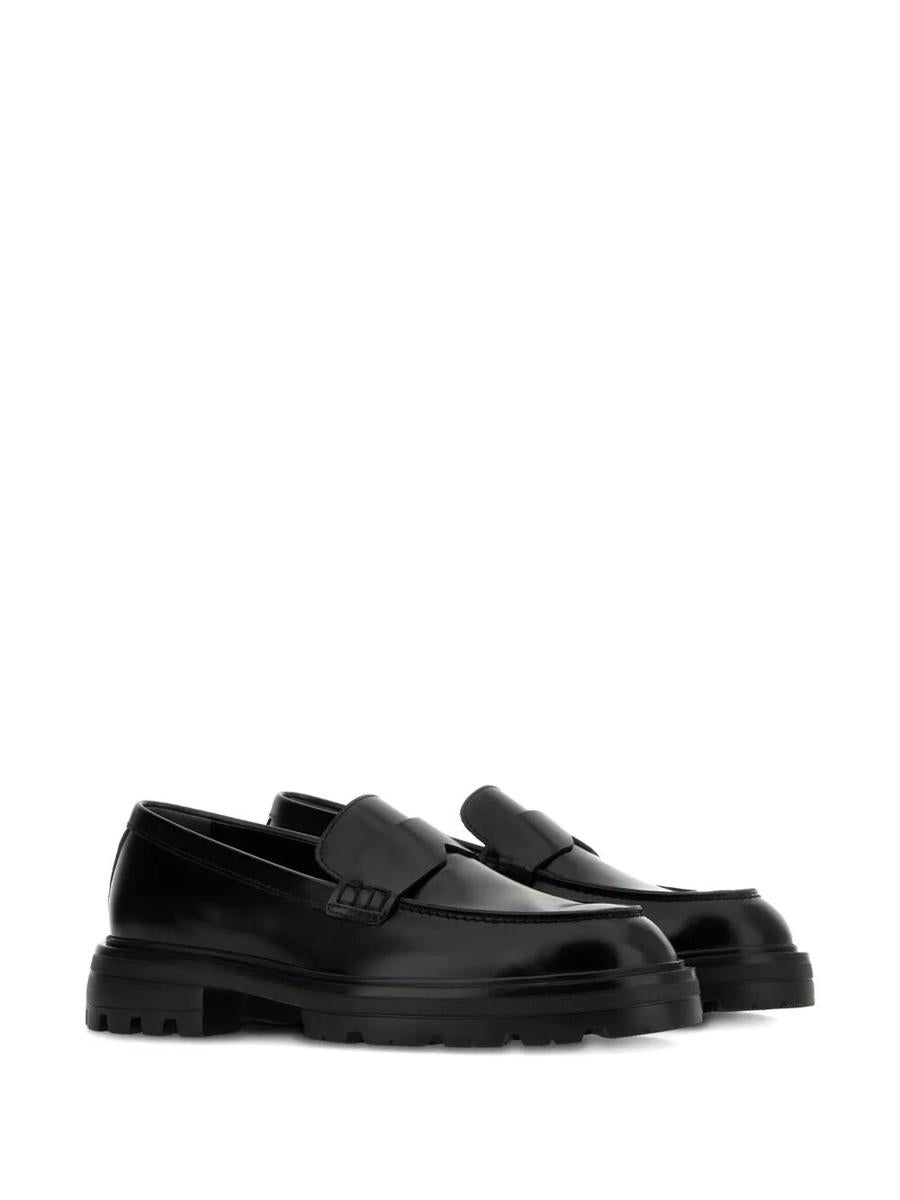 Hogan H673 Leather Loafers Shoes