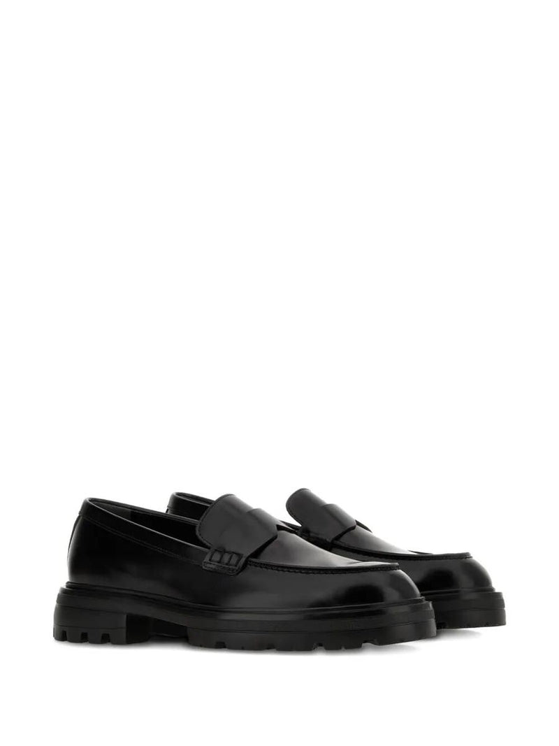Hogan H673 Leather Loafers Shoes