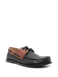 Loewe Campo Leather Boat Shoes
