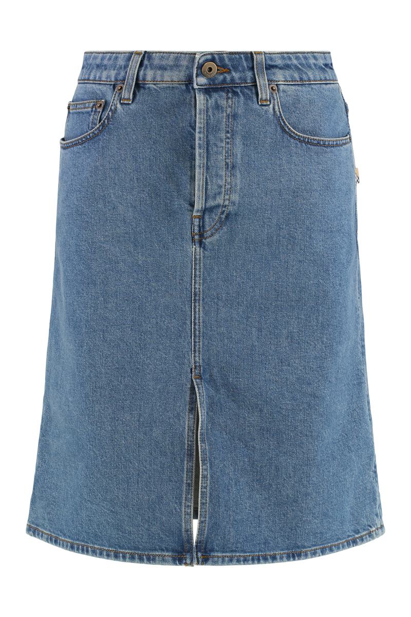Burberry Denim Skirt