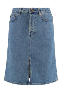 Burberry Denim Skirt