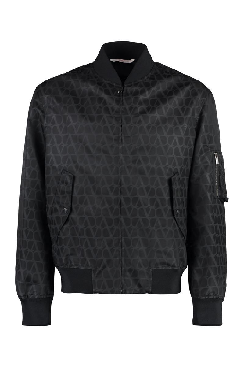 Valentino Garavani Nylon Bomber Jacket