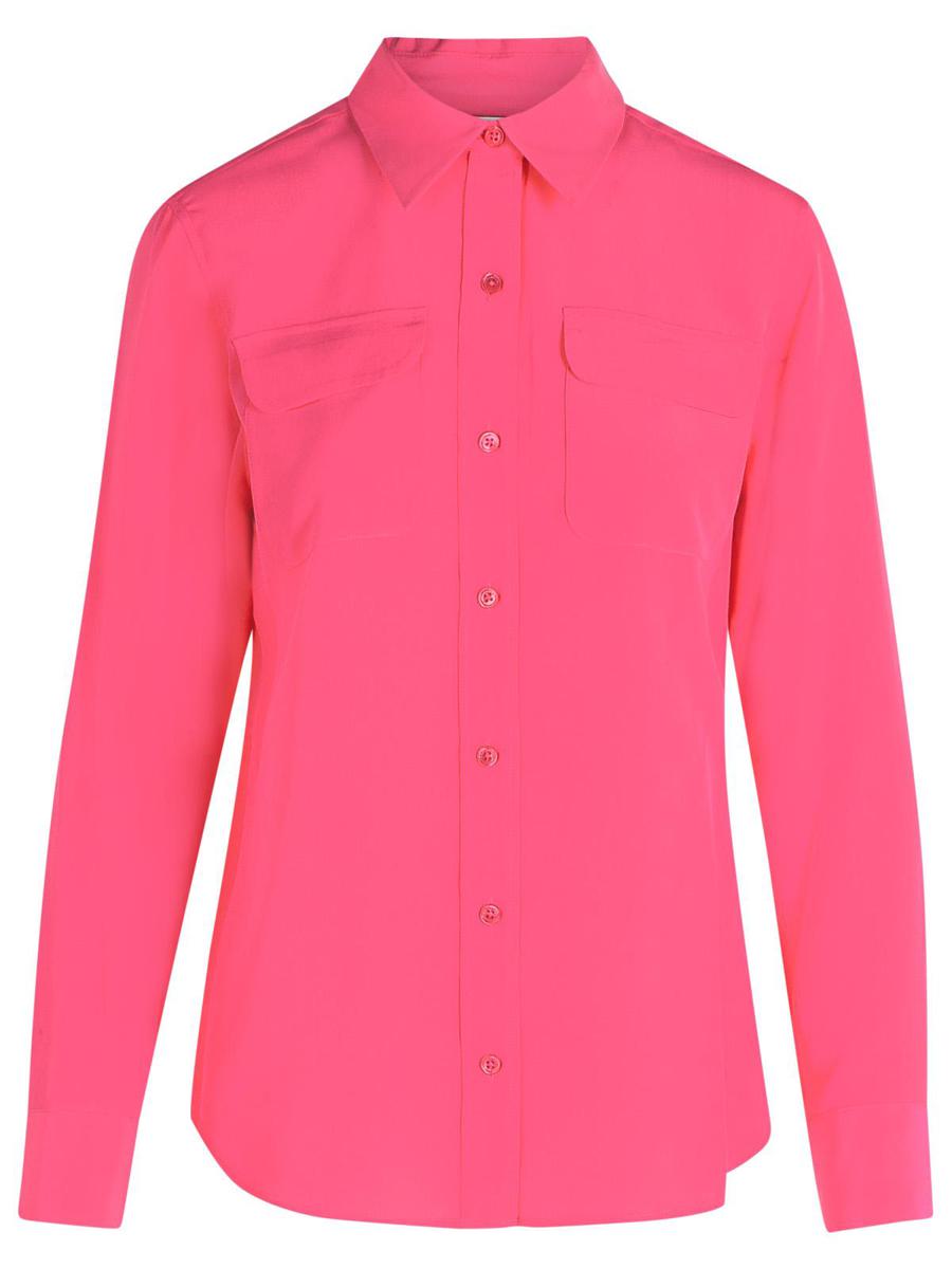 Equipment Pink Silk Shirt