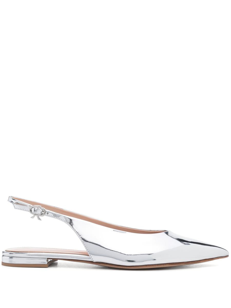 Gianvito Rossi Point Sling Back Ballerina Shoes