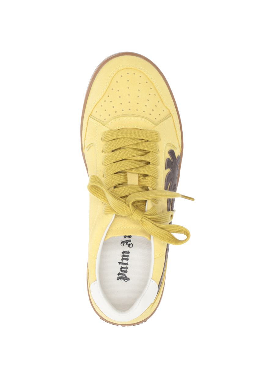 Palm Angels New Palm 1 Suede Ocher Yellow - Brown