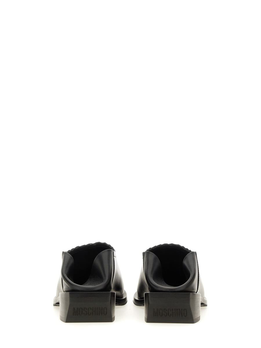 Moschino Shootie Cuban Heel