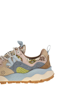 Flower Mountain Yamano 3 - Sneakers In Suede And Technical Fabric
