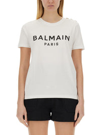 Balmain T-Shirt With Logo