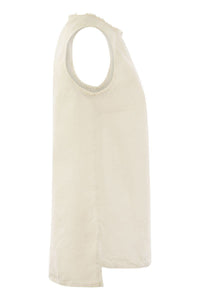 Peserico Sleeveless Linen Top