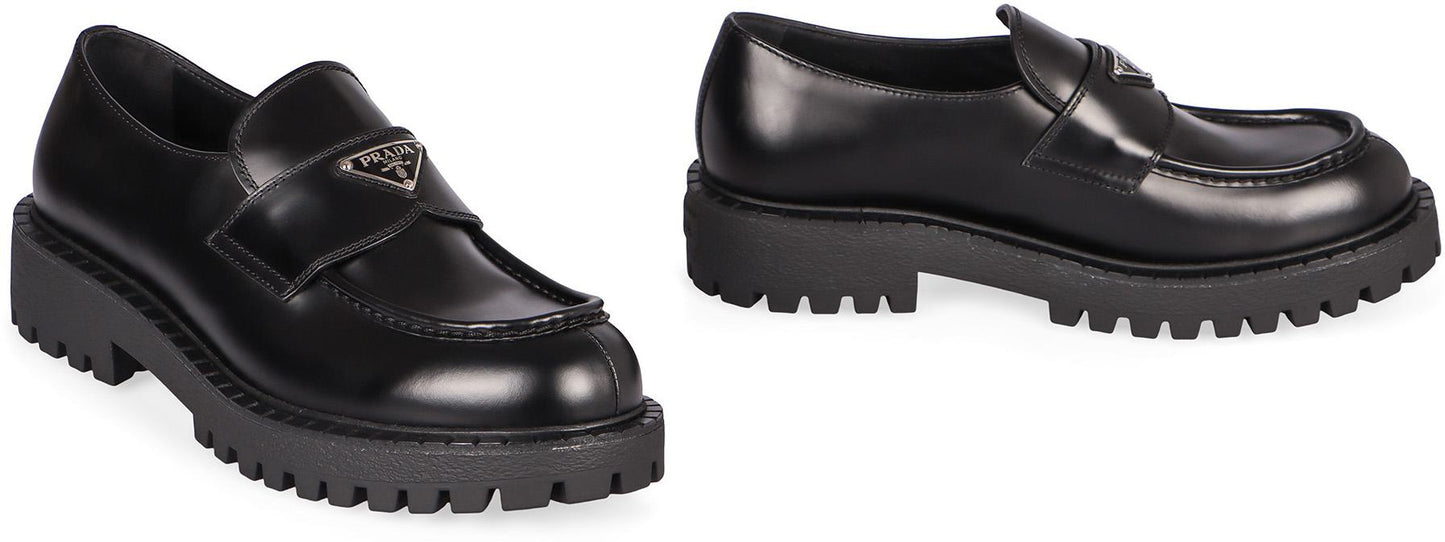 Prada Leather Loafers