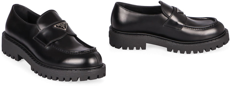 Prada Leather Loafers