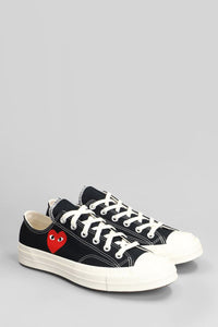 Converse X Comme Des Garçons Play Chuck 70 Cdg Low Sneakers