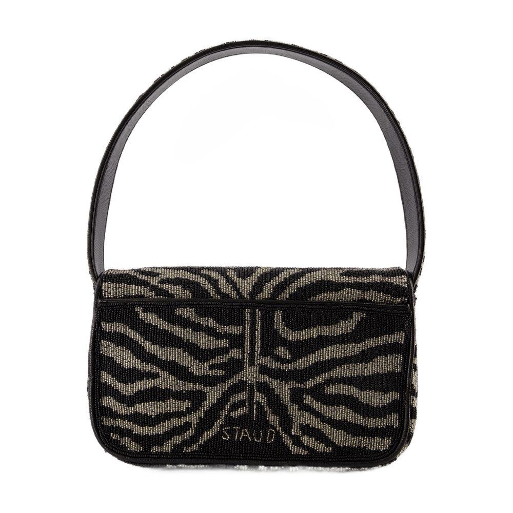 Staud Tommy Beaded Shoulder Bag