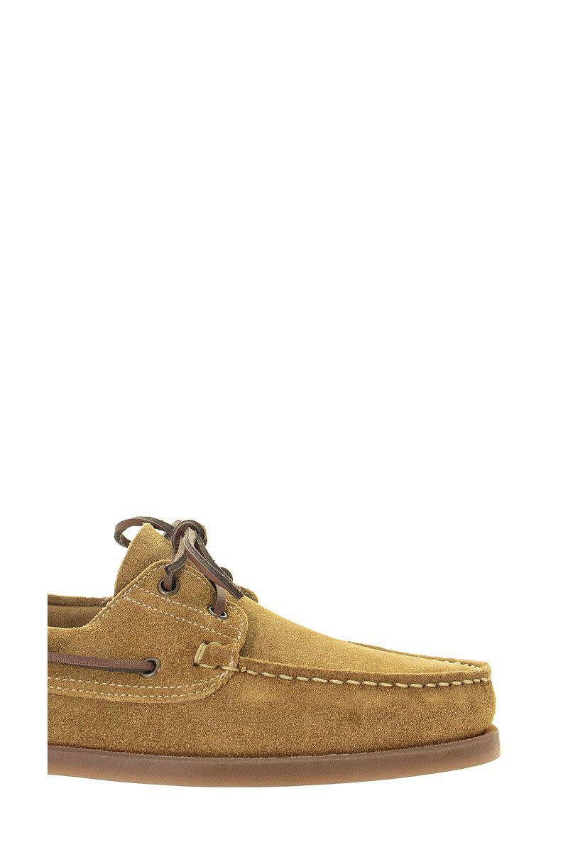Paraboot Barth - Suede Boat Shoes