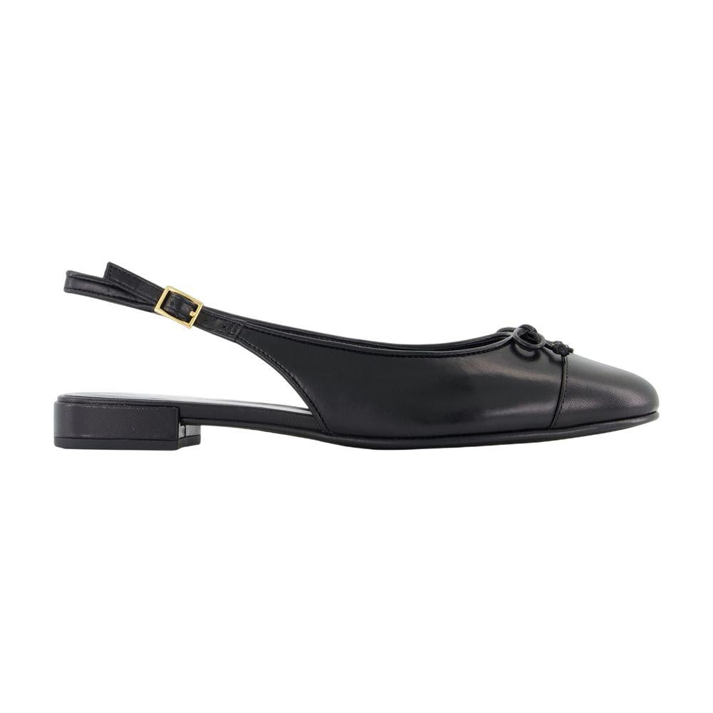 Tory Burch Cap Toe Slingbacks