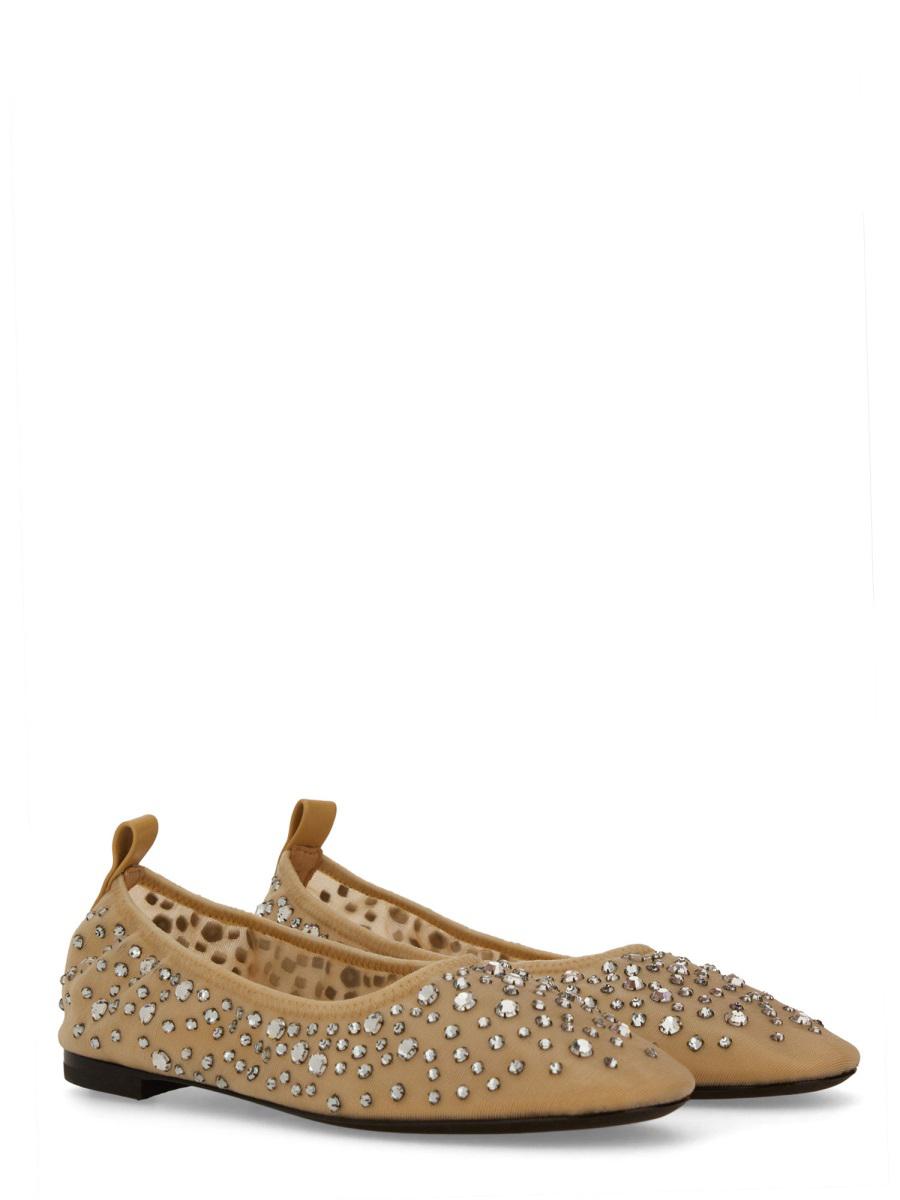 Tory Burch Crystal Ballerina