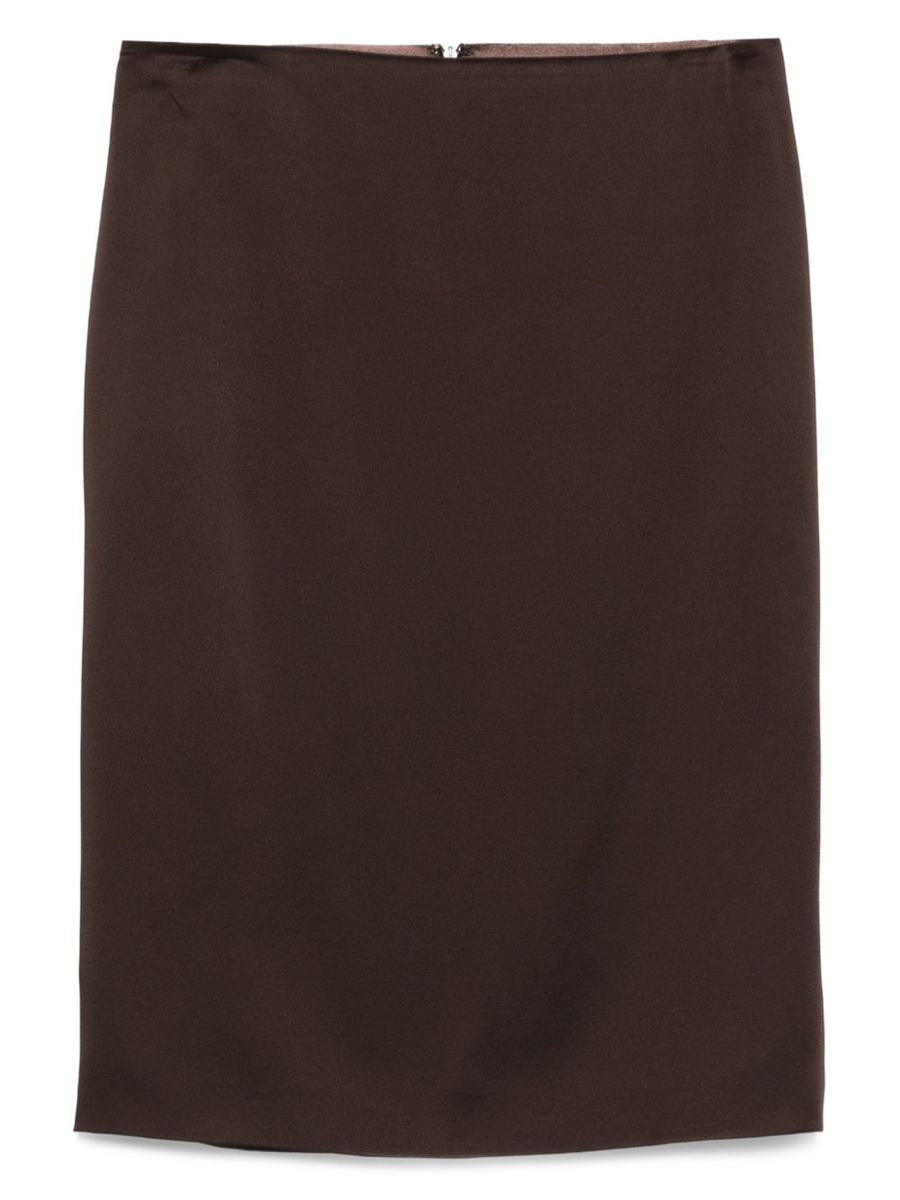 Tom Ford Satin Midi Skirt